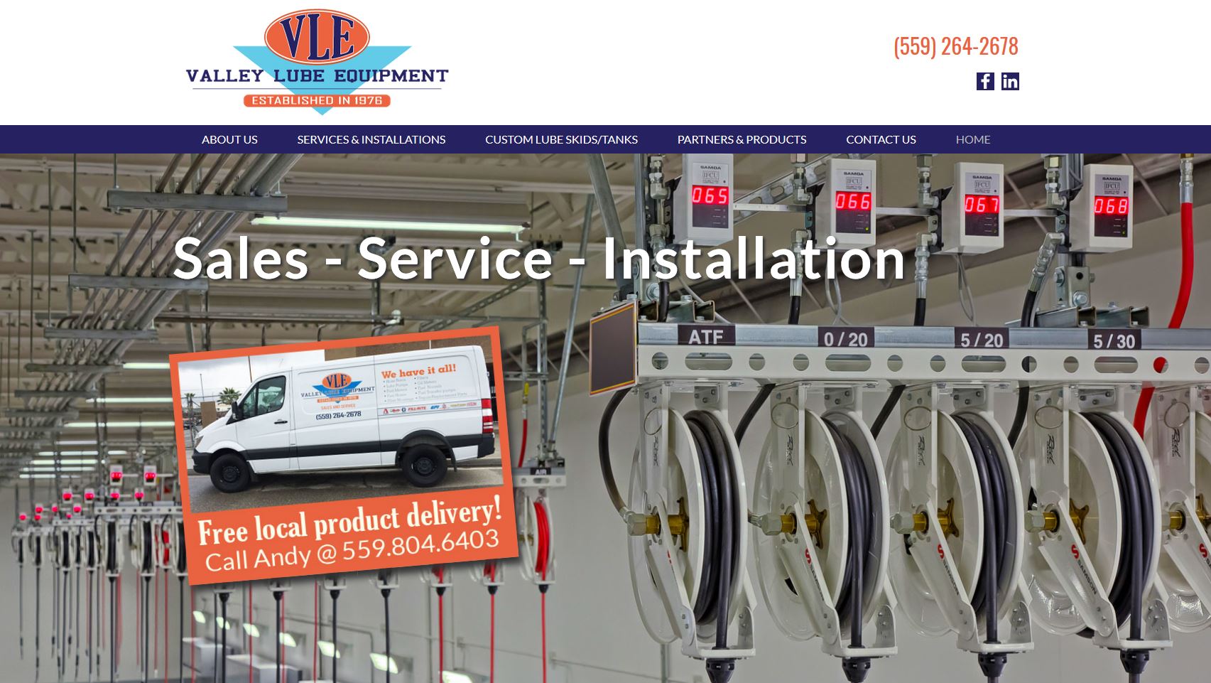 Valley Lube Equipment Petroleum Equipment Dealer Fresno, CA