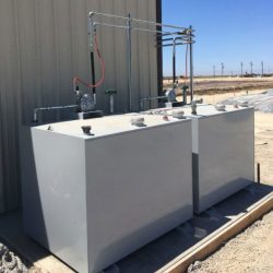 550 Gallon double walled oil tank